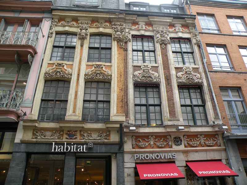  Façade, rue Esquermoise